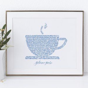 Gilmore Girls Word Art